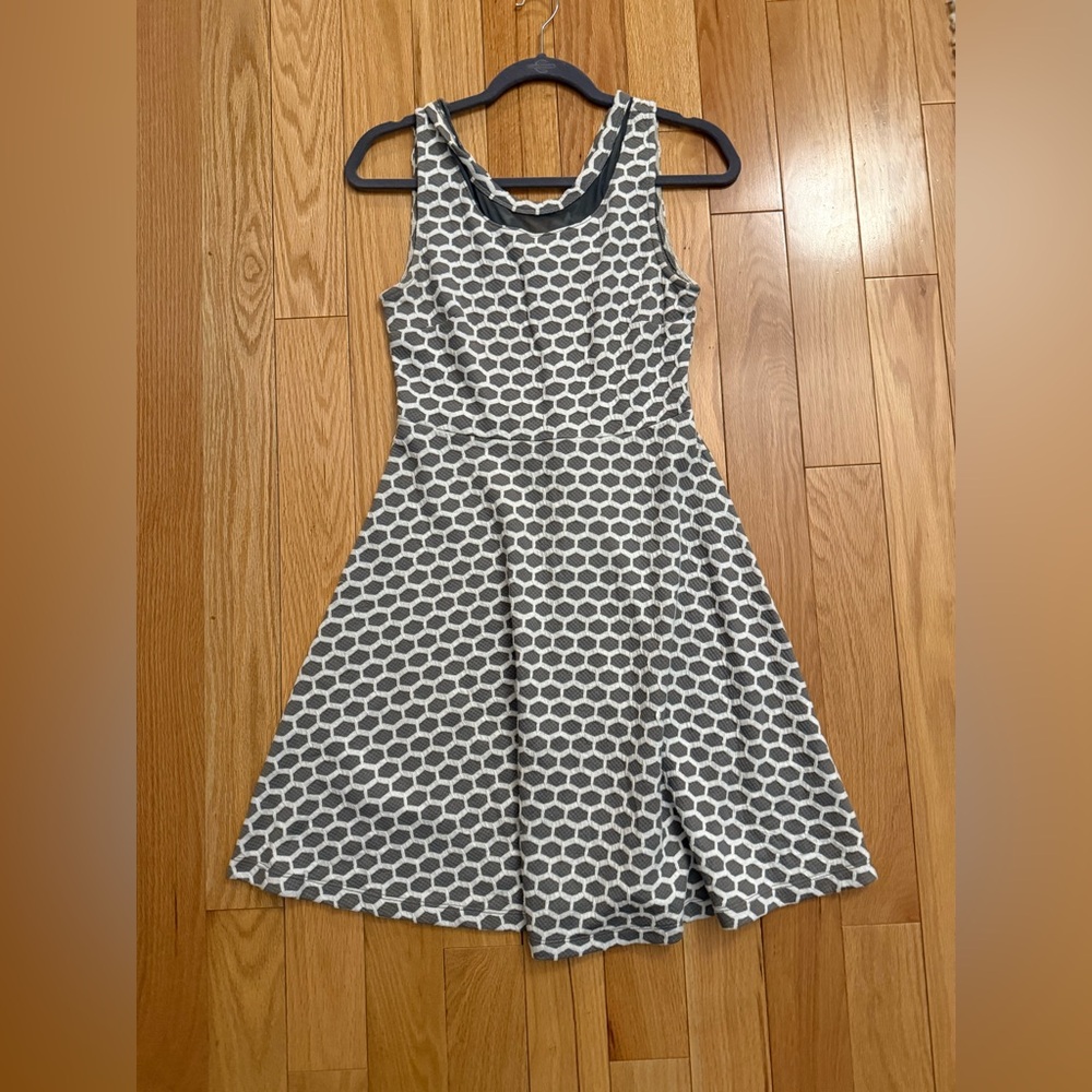 Stitch Fix Pixley Millie Gray Textured Knit Dress